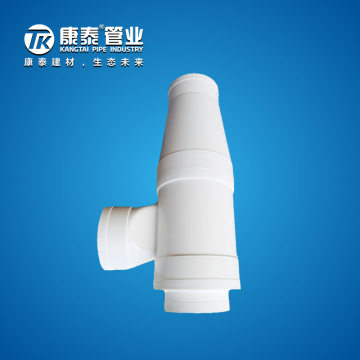 康泰PVC单立管三通（带止水套）φ110