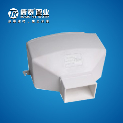 康泰PVC-U排水矩管雨槽水斗φ100×75