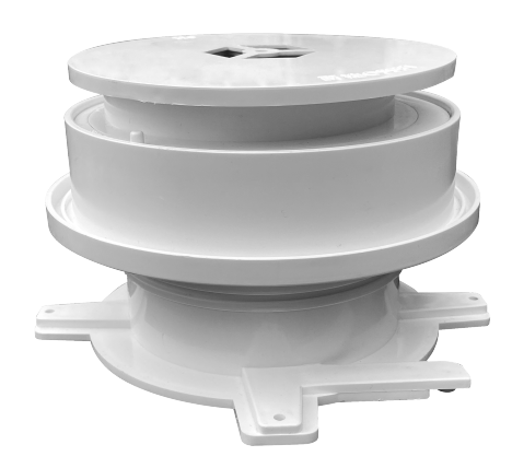 LESSO联塑可调节预埋接头(可移位止水节)PVC-U排水配件白色 dn110