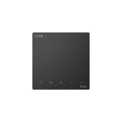 西蒙M3 Smart系列触摸式中央空调温控器(Simon Smart,Modbus需网关)