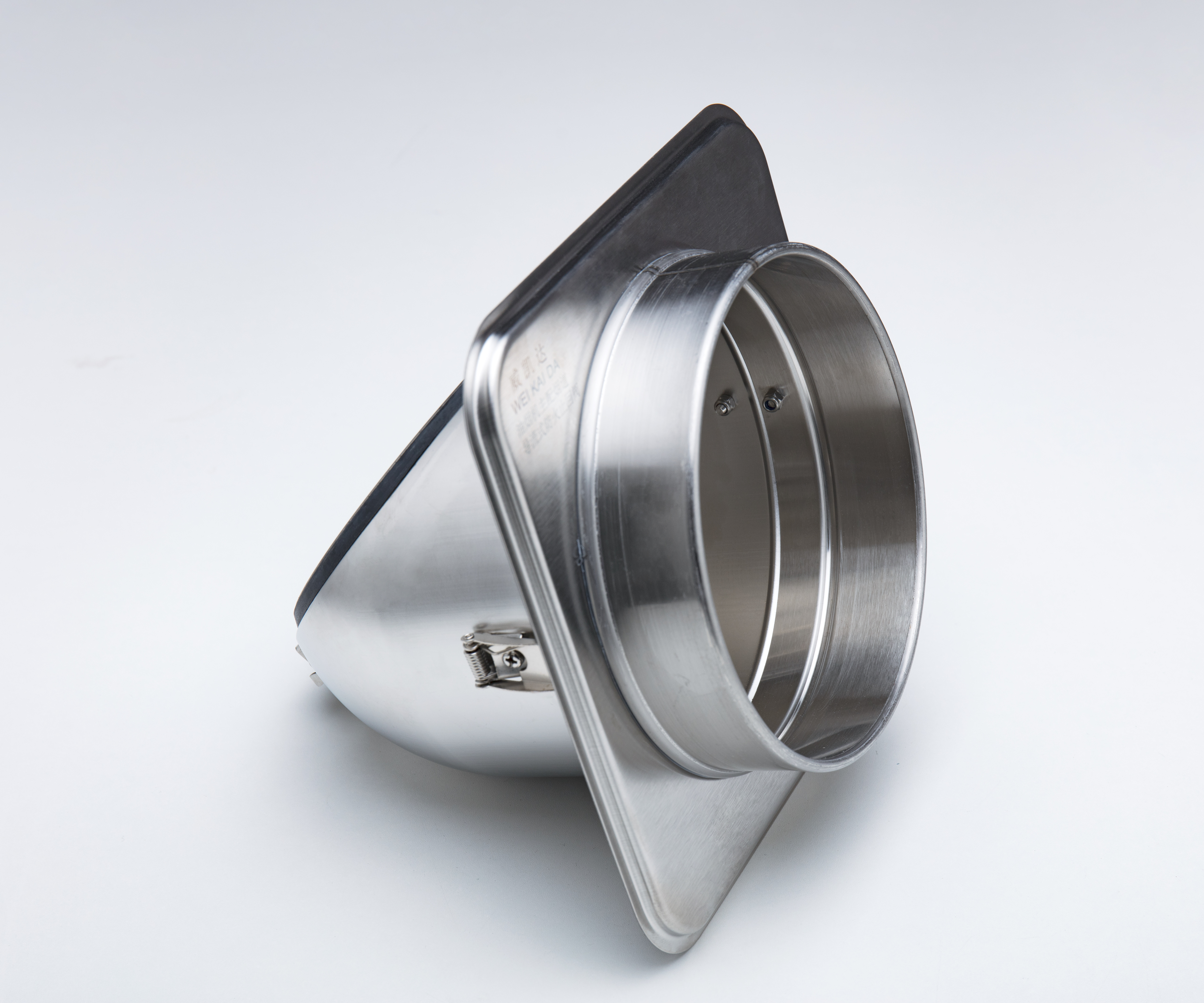 威凯达导流式防火止回阀pfzfycφ180160